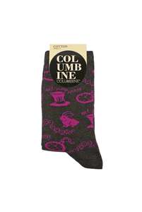 Women's Mad Hatter Cotton Crew Columbine