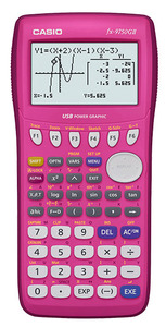 New fx-9750GII Sealed Pack Pink