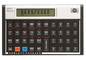 Products: New HP 12C Platinum (in sealed pack) Financial Business calculator HP12C