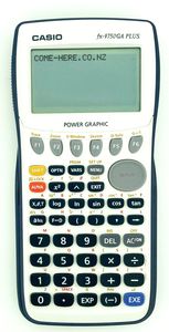 Products: Refurbished fx-9750GA PLUS White