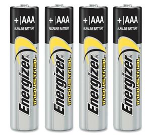 Batteries, AAA, quantity 4