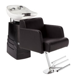 Black Salon Stool