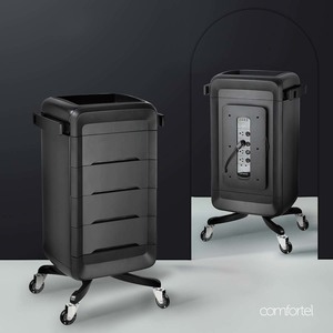 Products: Mova Salon Trolley - Black on Black