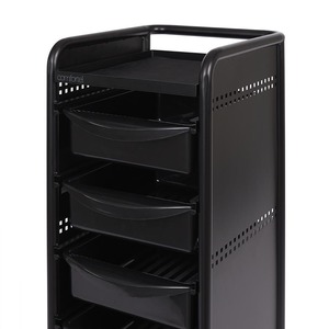 Products: Workshop Deluxe 5 Tier Trolley II Black