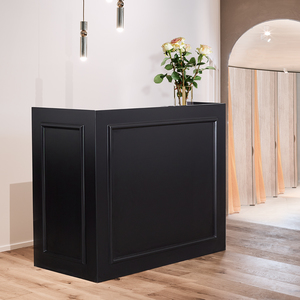 Products: Taylor Reception Desk Black