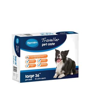 Run Out Sale: Traveller Dog Crate Large 91x59x66cm