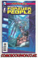 Products: Infinity Man and The Forever People: Futures End 1