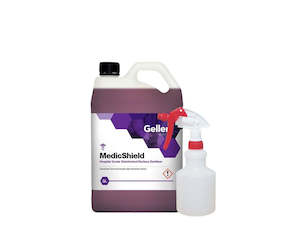 Hygiene: Medic Shield - 5 Litre Concentrate With 500ml Spray Bottle