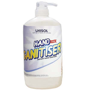 Hygiene: Unisol Hand Sanitiser - 1 Litre