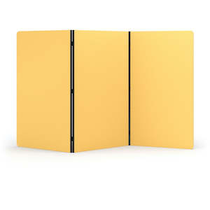 Acoustic Panels: Acoustic Freestanding 3 Panel Partition