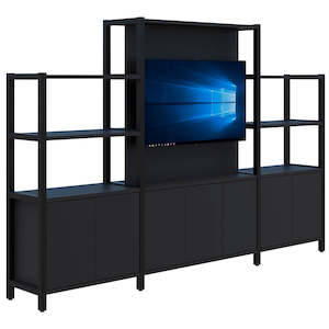 Grid 40: Grid 40 TV/Open Display Wall  1500/1890H x 400D