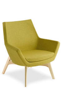 Chair: Eton  Mid-Back - Timber Base