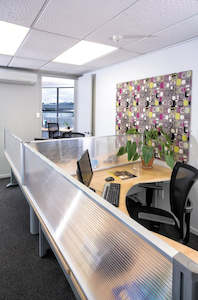 Desk Mount Partitions - 1800w