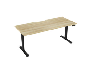 Haven Electric Standing Desk - Rectangular Top