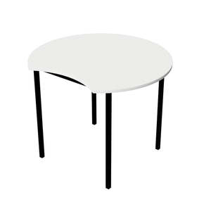 School Desk: Table School Whiteboard Top Scallop Nesting 900mm