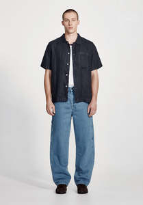 CAMPUS SS SHIRT, VINTAGE MIDNIGHT