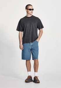 CARPENTER SHORT, MID BLUE RINSE