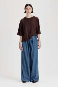 New Arrivals Women: BOXY TEE, COCOA