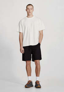 COTTON WALKSHORT, BLACK