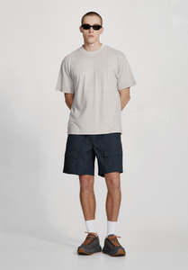 Bottoms Mens: DRILL UTILITY SHORT, NAVY