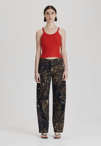 Sale Tops Women: WOMENS BASE RIB THIN TANK, RED (available in Packs)