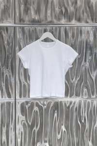 BABY TEE, WHITE