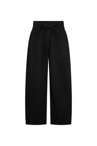 Boundary Double Layer Barrel Pant - Black
