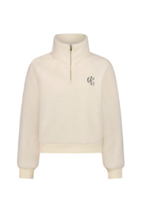 W23 Take Care: Sherpa Zip - Cream