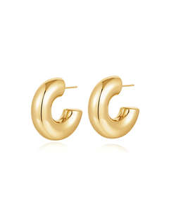 Luv Aj: Noemi Hoops - Gold