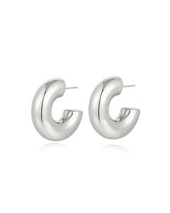 Luv Aj: Noemi Hoops - Silver