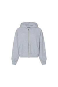 Aw25 Chroma: Ralph Zip Up Hoodie - Light Grey