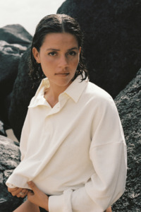 Terry Towelling Pullover - Vanilla