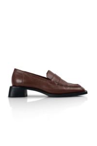 Footwear: Chelsea Loafer - Brown