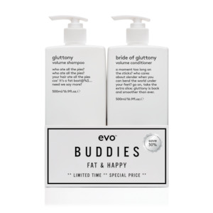 Gluttony Volume Shampoo and Conditioner Buddies