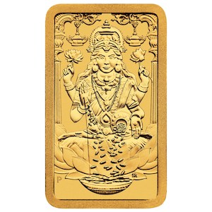 Products: Lakshmi 5g Gold Minted Bar