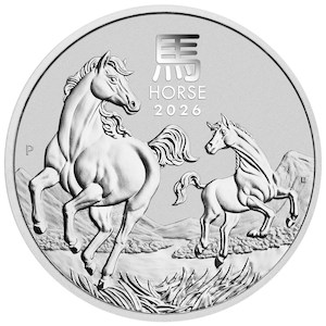 Products: 2oz Silver Bullion Coin – Australian Lunar Series III 2026 Year of the Horse