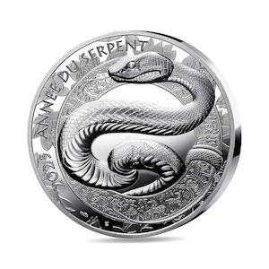 Numismatic Coins - View our collections: Year of the snake 20€ High Relief Silver Coin – Proof quality – 2025