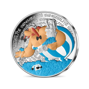 Asterix Sensitivity – 10€ Silver Coin Coloured – 2022