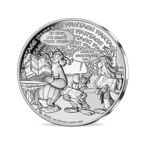 Asterix coin collection: Asterix Share – 10€ Silver Coin – 2022