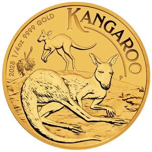 Bullion: 1/4oz Gold Bullion Coin – Australian Kangaroo 2025