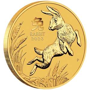 Products: 1/4oz Gold Bullion Coin – Australian Lunar Series III 2023 Year of the Rabbit