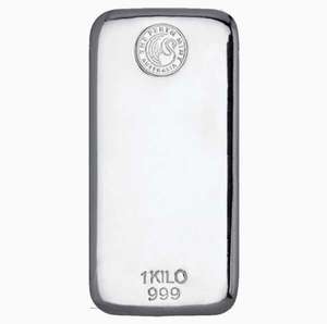 Silver Bars in NZ from Our Extensive Online Range: 1 Kilo Silver Cast Bar – Perth Mint (New/Old Design)