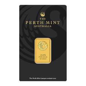 Bullion: 10g Perth Mint Gold Minted Bar – Kangaroo
