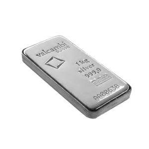 1 Kilo Silver Cast Bar – Valcambie Suisse
