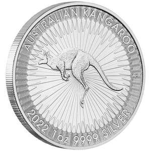 Silver Coins, Bars & Bullion from a Trusted NZ Merchant: 1oz Silver Bullion Coin – Australian Kangaroo (Random Years)