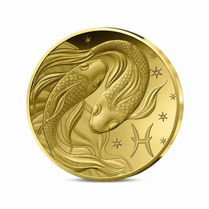 5€ 1/2g gold coin – Astrological signs – Pisces – 2026