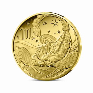 5€ 1/2g gold coin – Astrological signs – Scorpio – 2026