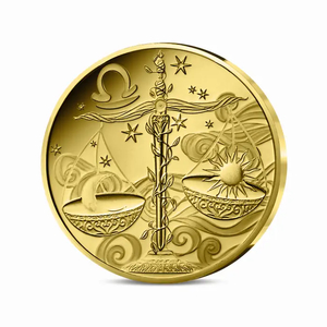 5€ 1/2g gold coin – Astrological signs – Libra – 2026