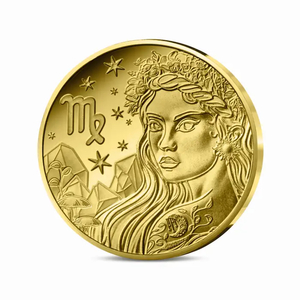 5€ 1/2g gold coin – Astrological signs – Virgo- 2026