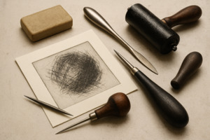 Drypoint Etching with Esther Topfer - Starts on Tuesday 17 February 2026